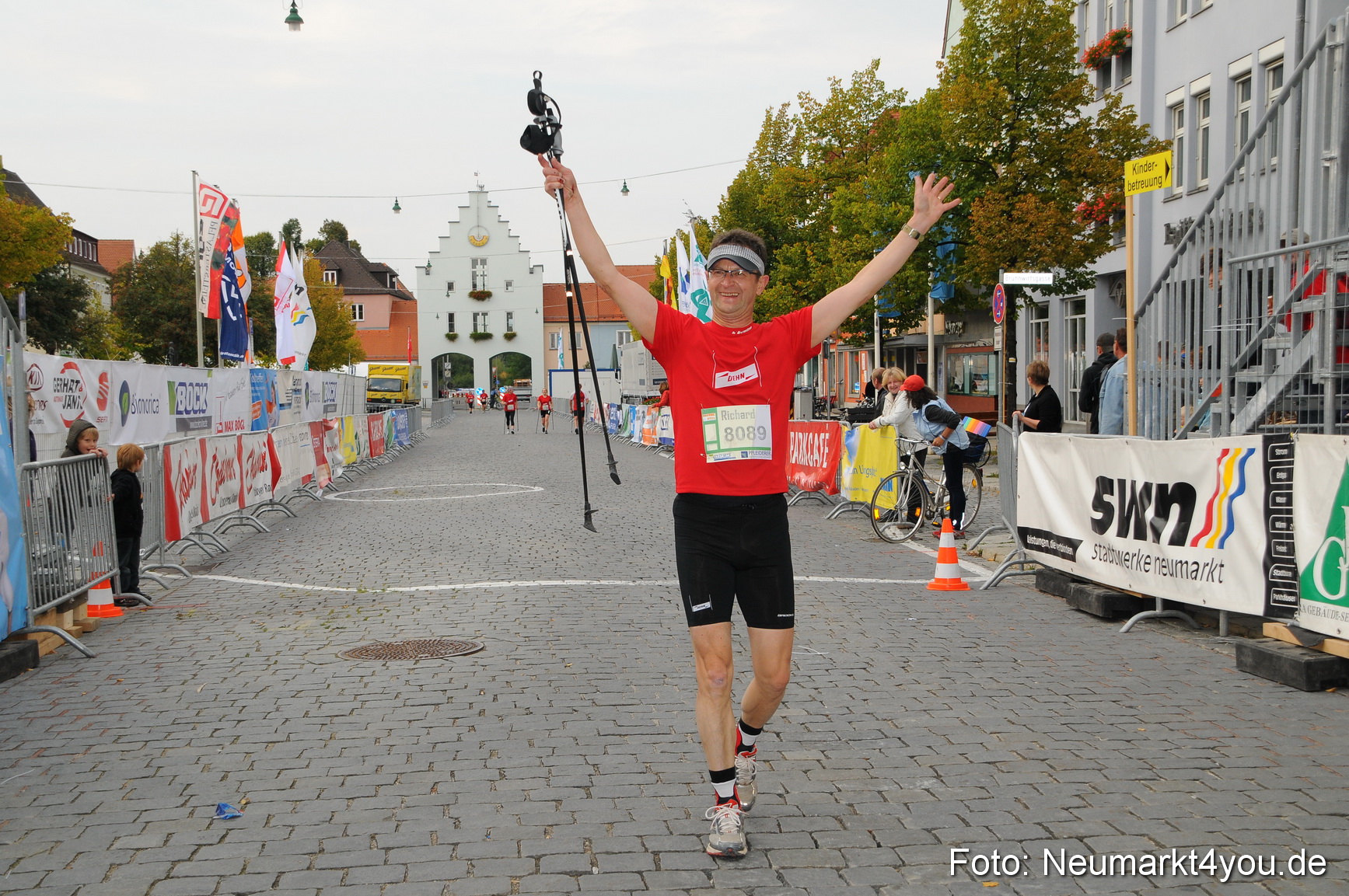Nordic Walking Stadtlauf Neumarkt 180910 0016